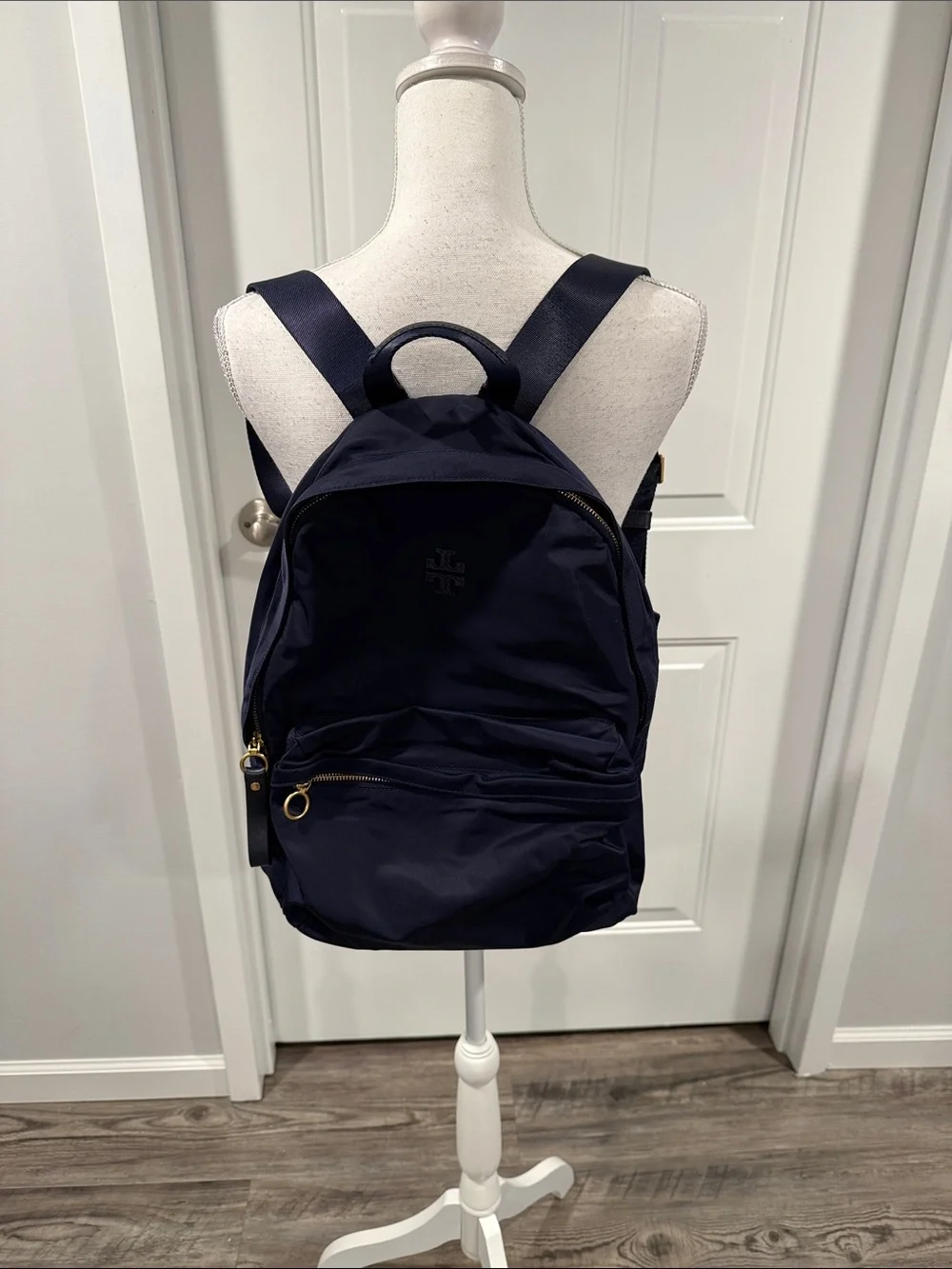 Tory Burch Navy Backpack